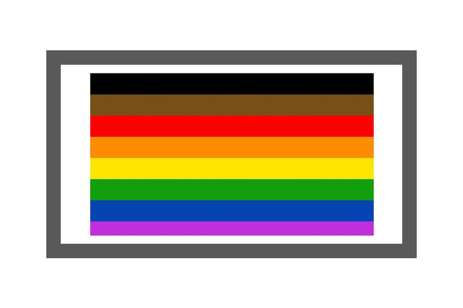 REDESIGNED PRIDE FLAG – RECOGNIZING PEOPLE OF COLOR – Area Stars