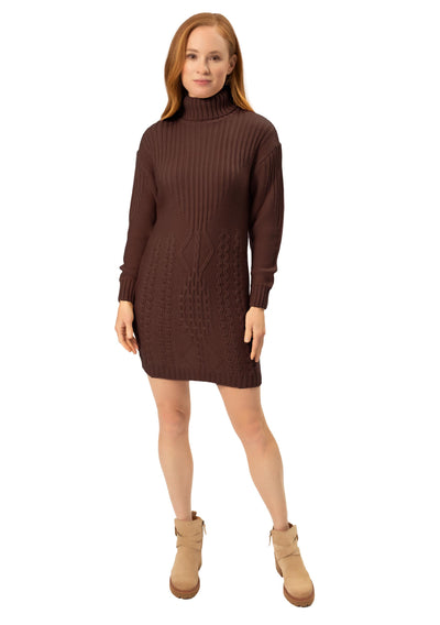 TNECK SWEATER DRESS