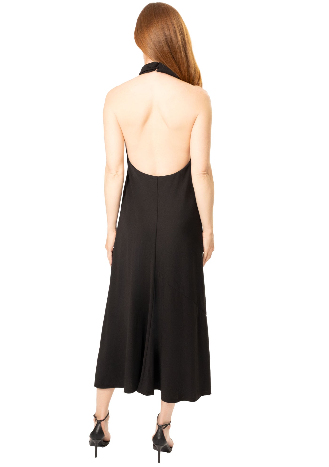 JERSEY HALTER DRESS