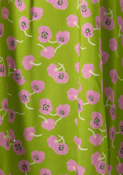 FLORAL SHORT DRESS