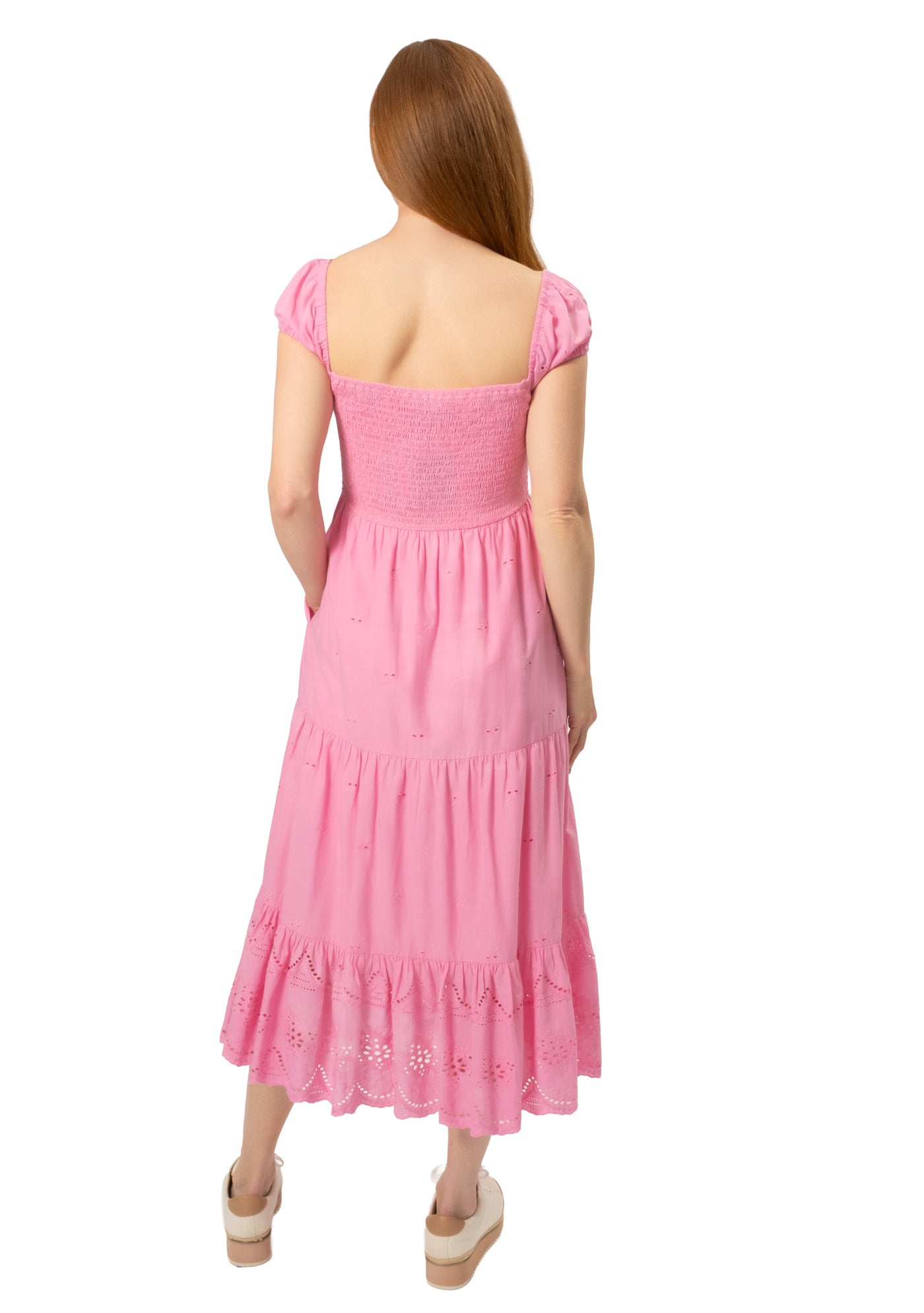 SHORT EMBROIDERED DRESS