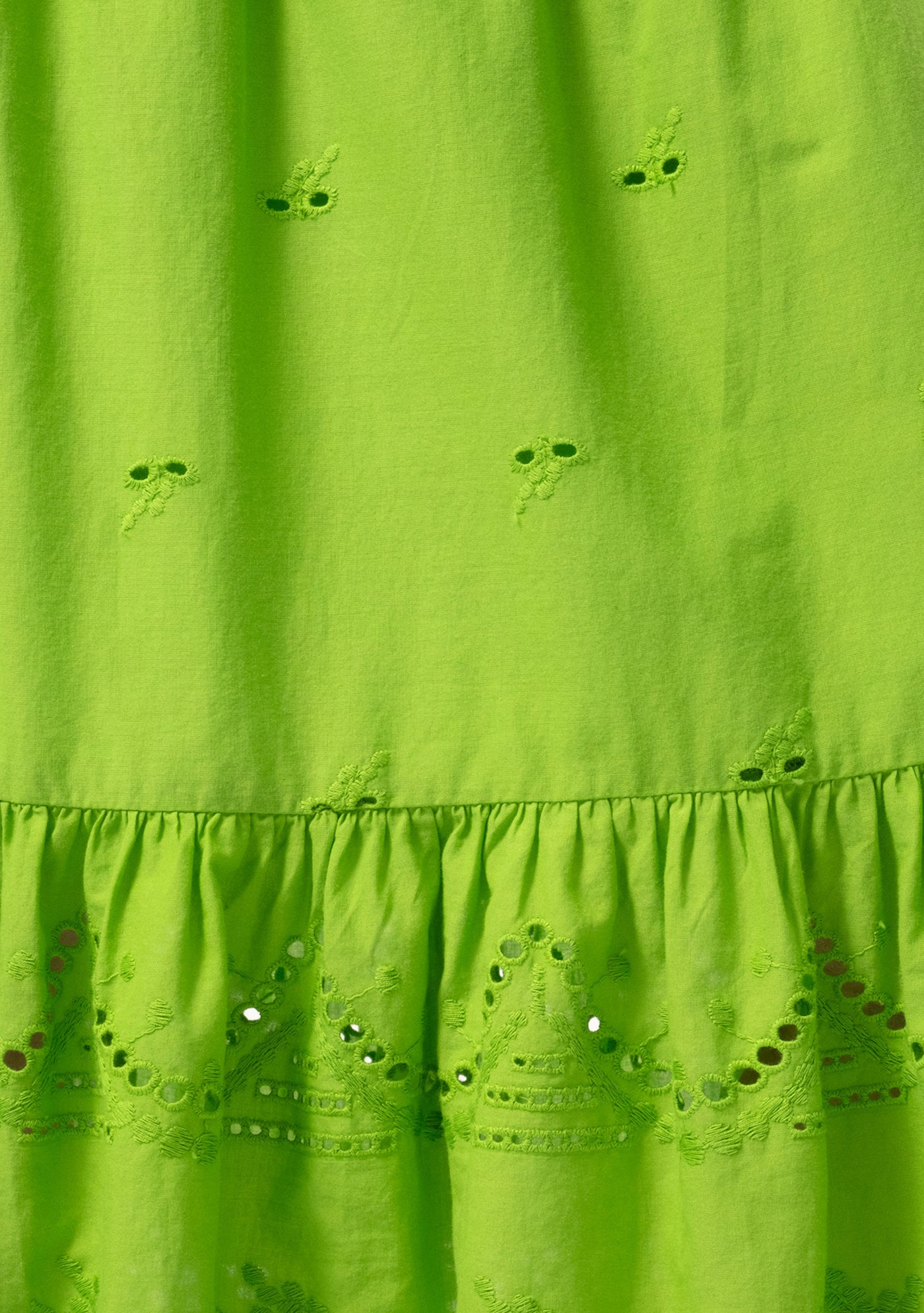 SHORT EMBROIDERED DRESS