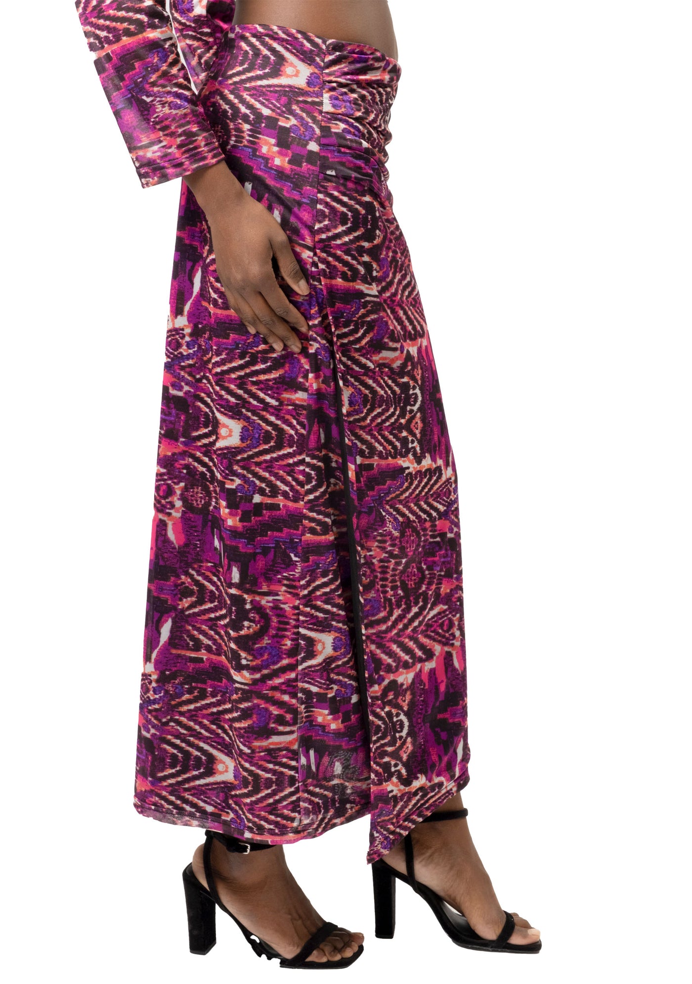 LEE MIDI JERSEY SKIRT