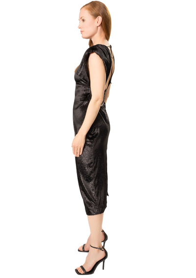 LUREX VELVET DRESS