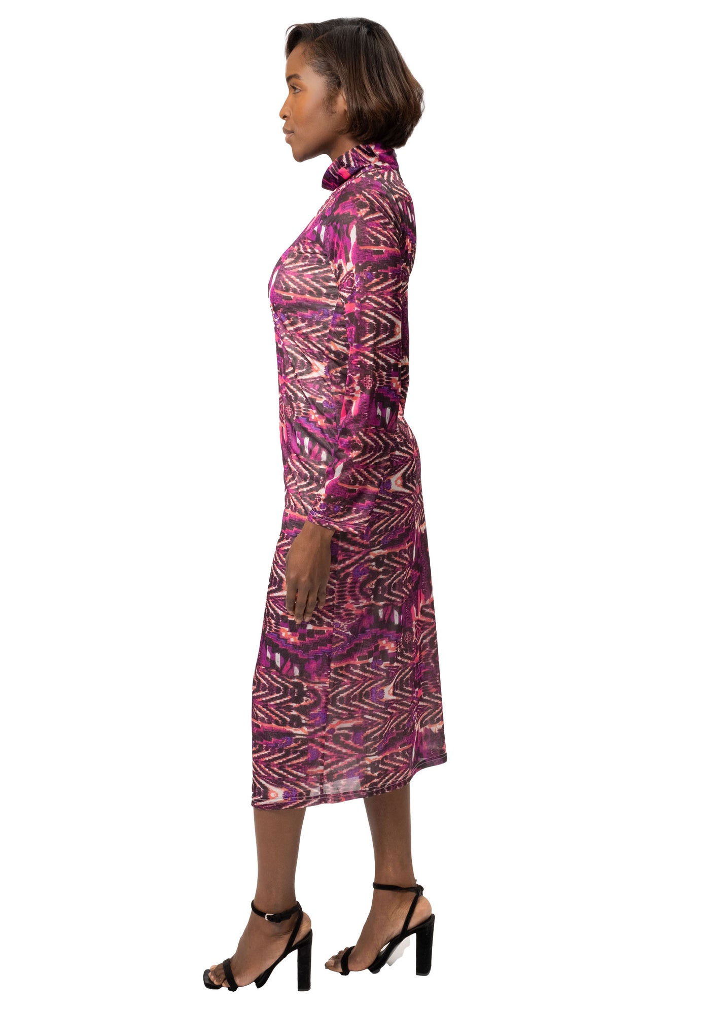 PHI MIDI JERSEY DRESS