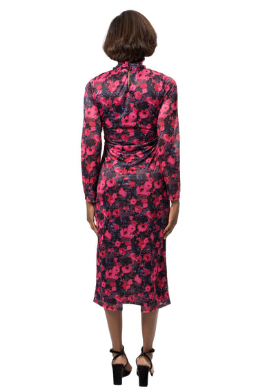 PHI MIDI JERSEY DRESS