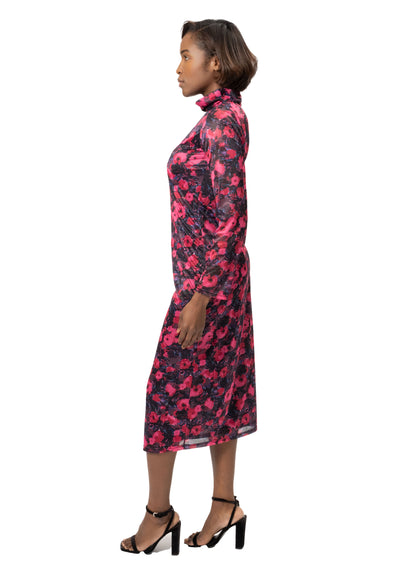 PHI MIDI JERSEY DRESS