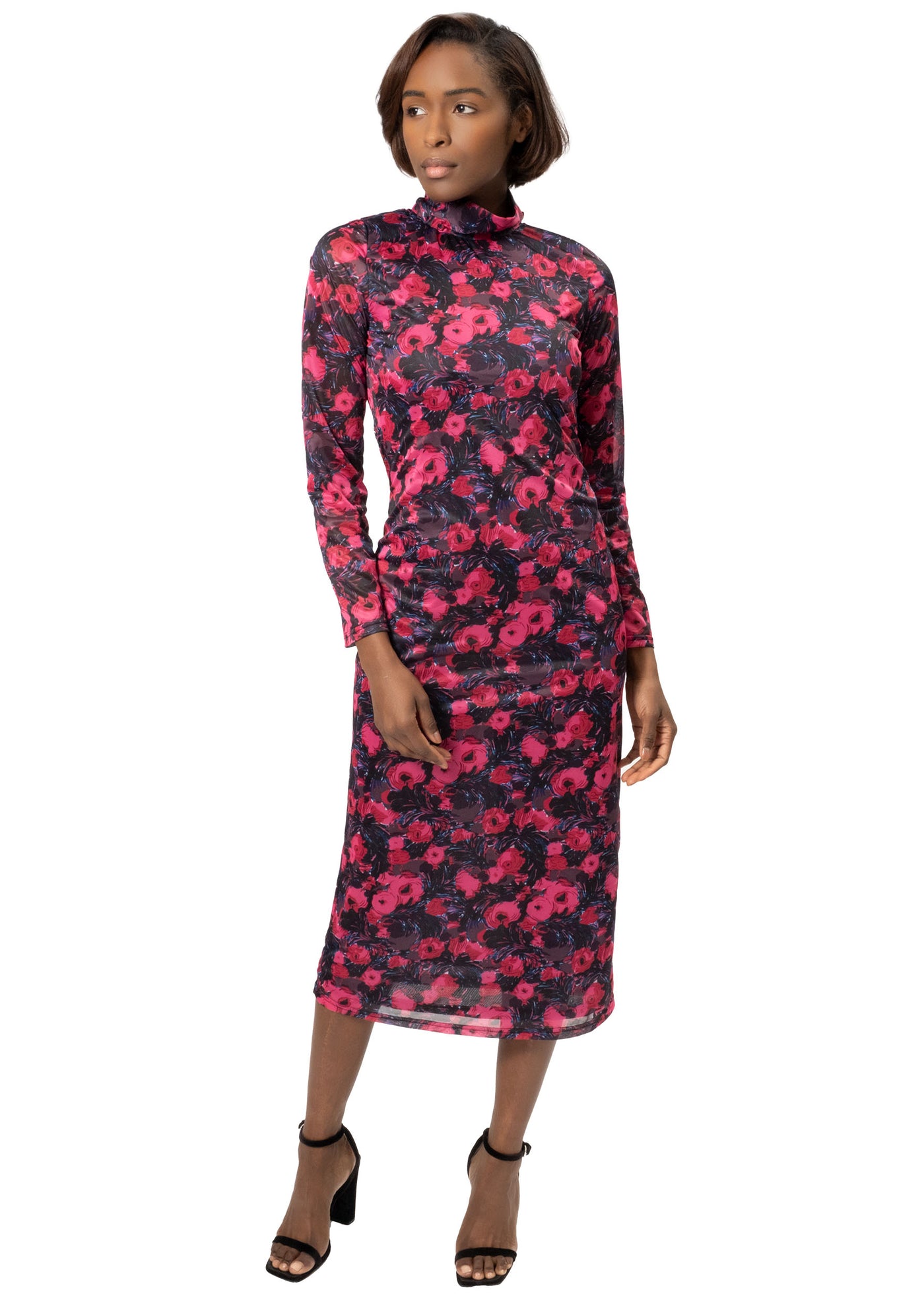 PHI MIDI JERSEY DRESS