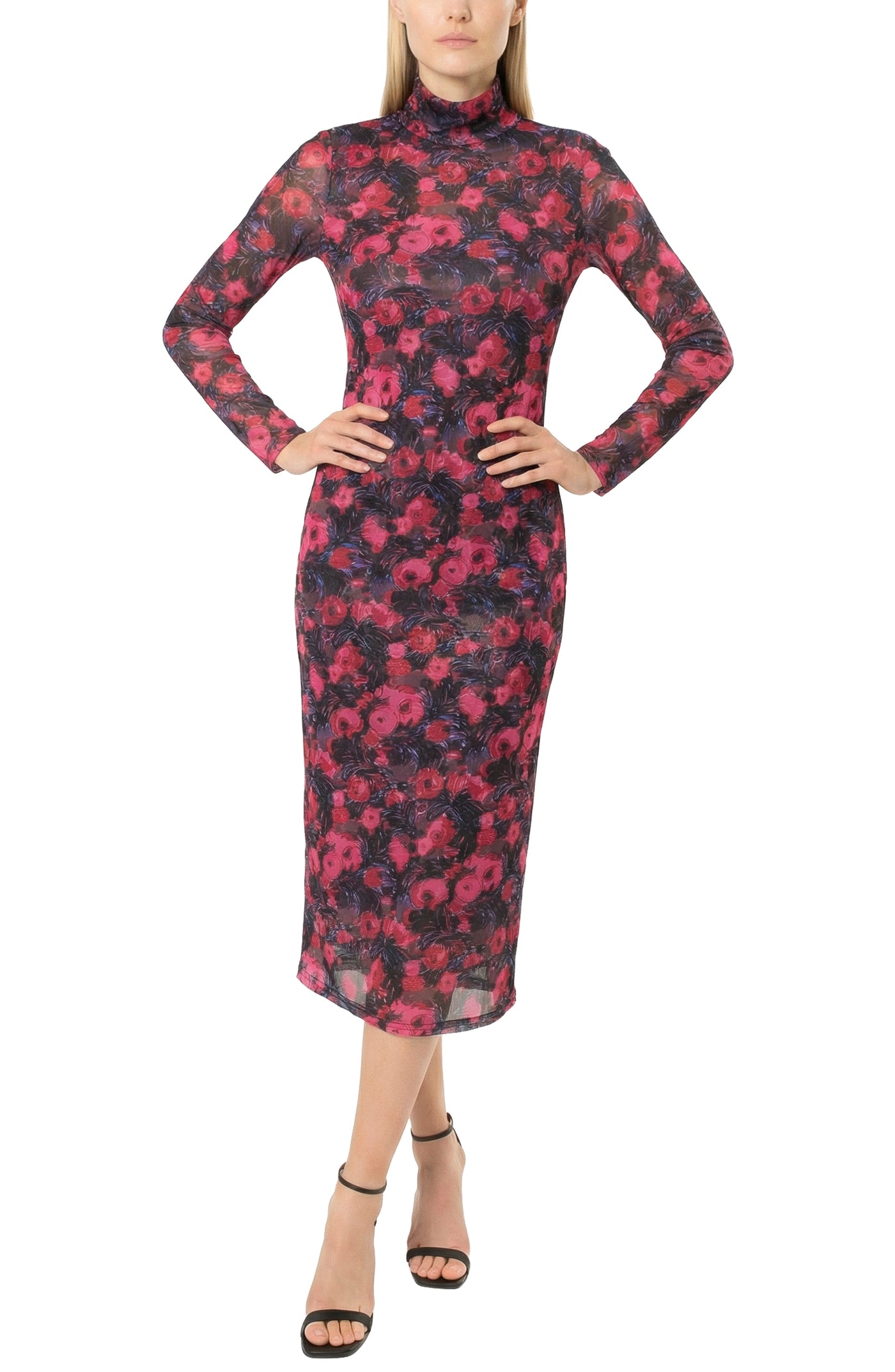 Phi Midi Jersey Dress – Area Stars