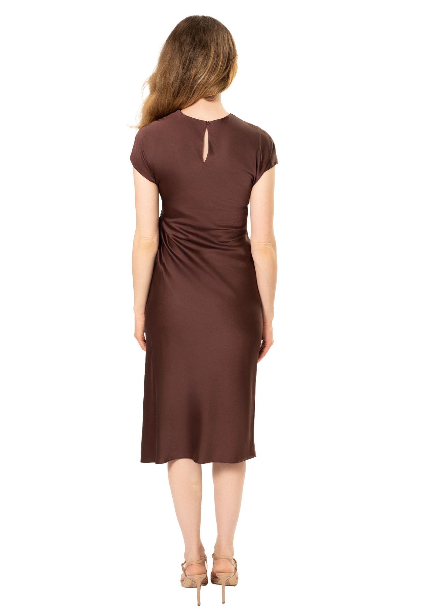 AVERY DRAPED DRESS