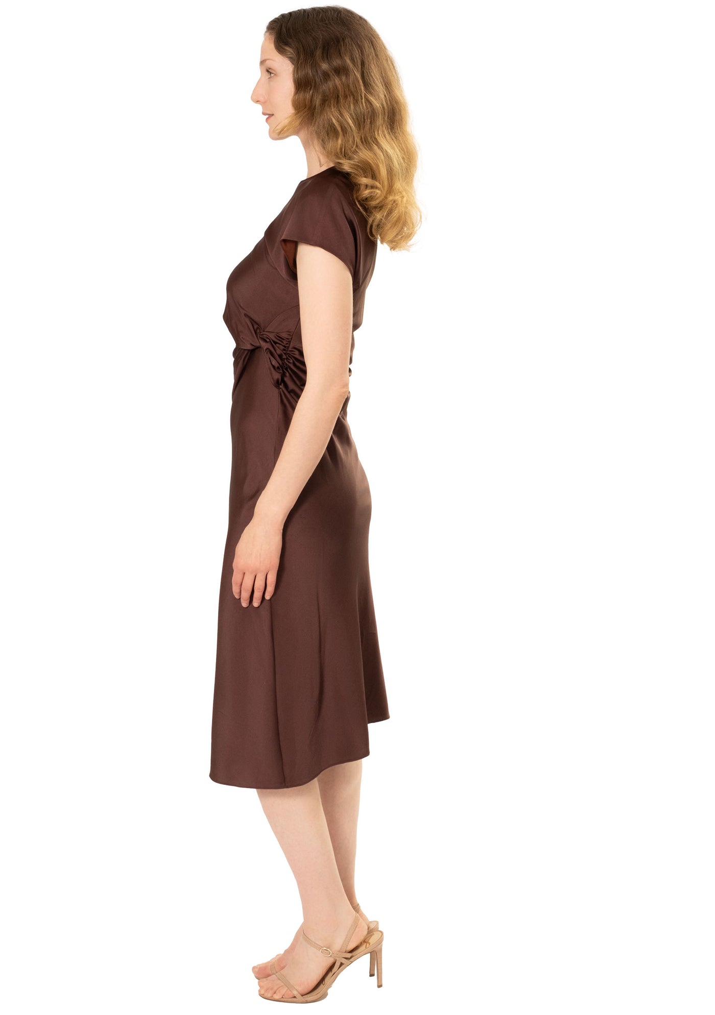 AVERY DRAPED DRESS