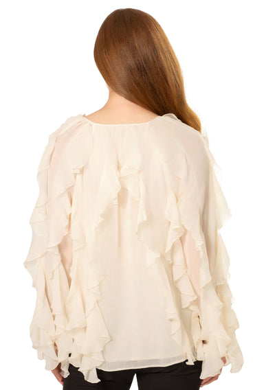 FLYN RUFFLE BLOUSE