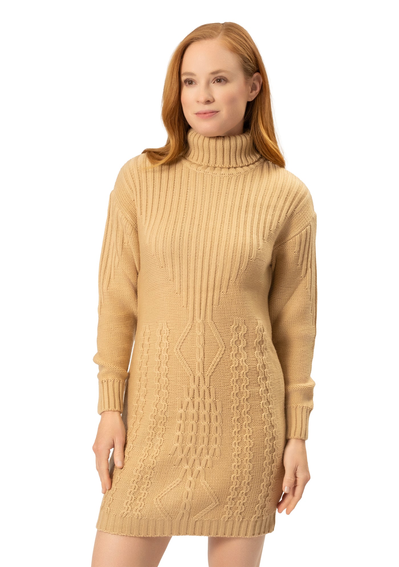 TNECK SWEATER DRESS
