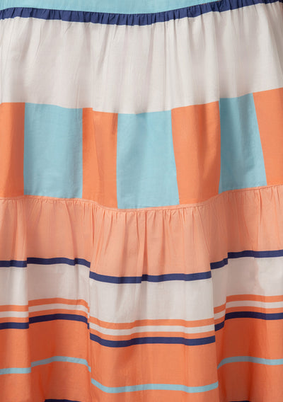 STRIPE RESORT DRESS
