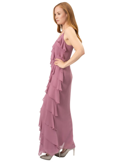 RIZA RUFFLE DRESS