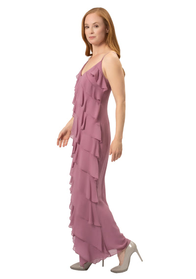 RIZA RUFFLE DRESS