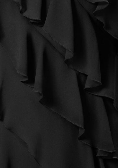 RIZA RUFFLE DRESS