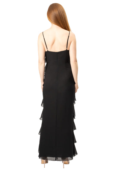 RIZA RUFFLE DRESS