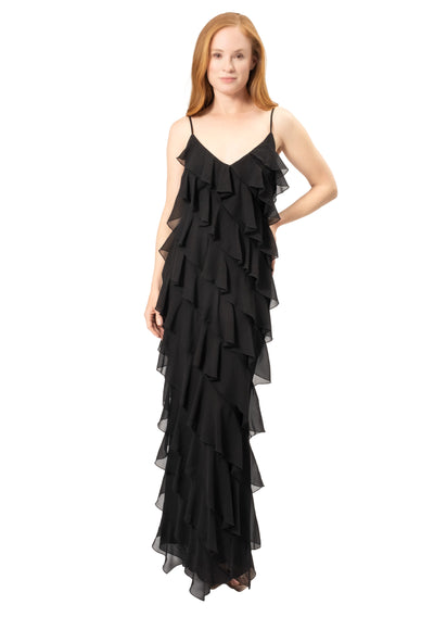 RIZA RUFFLE DRESS