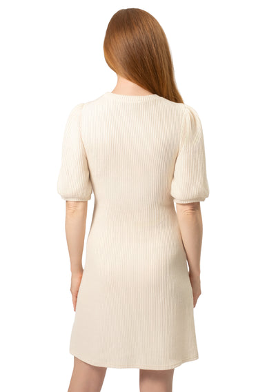 DOUBLE BOW KNIT DRESS