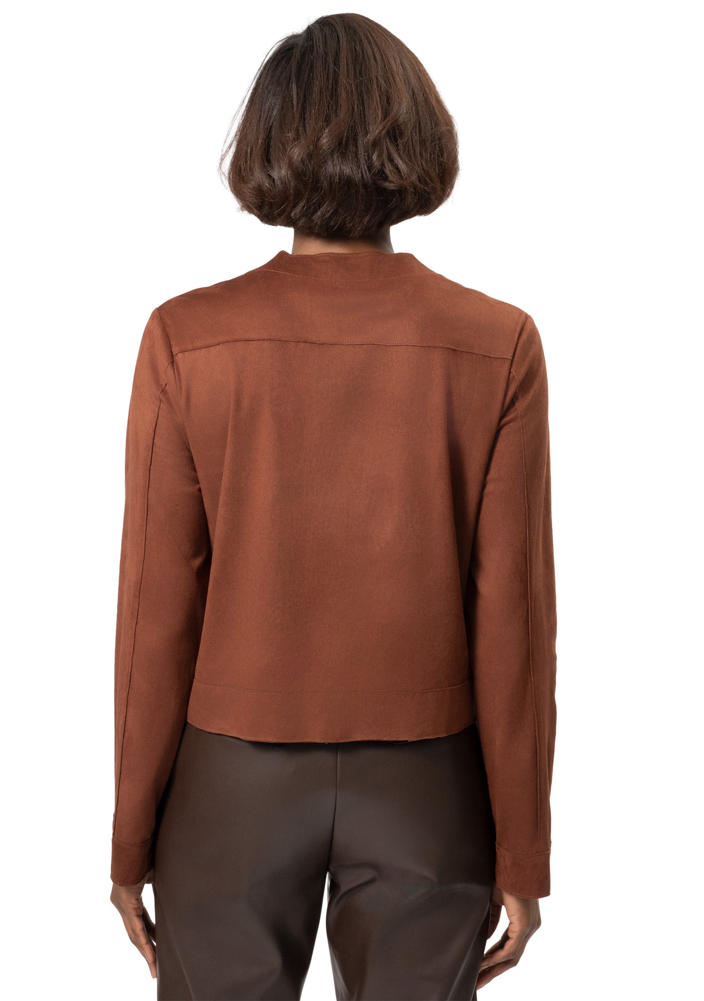 MARISSA FAUX SUEDE JACKET