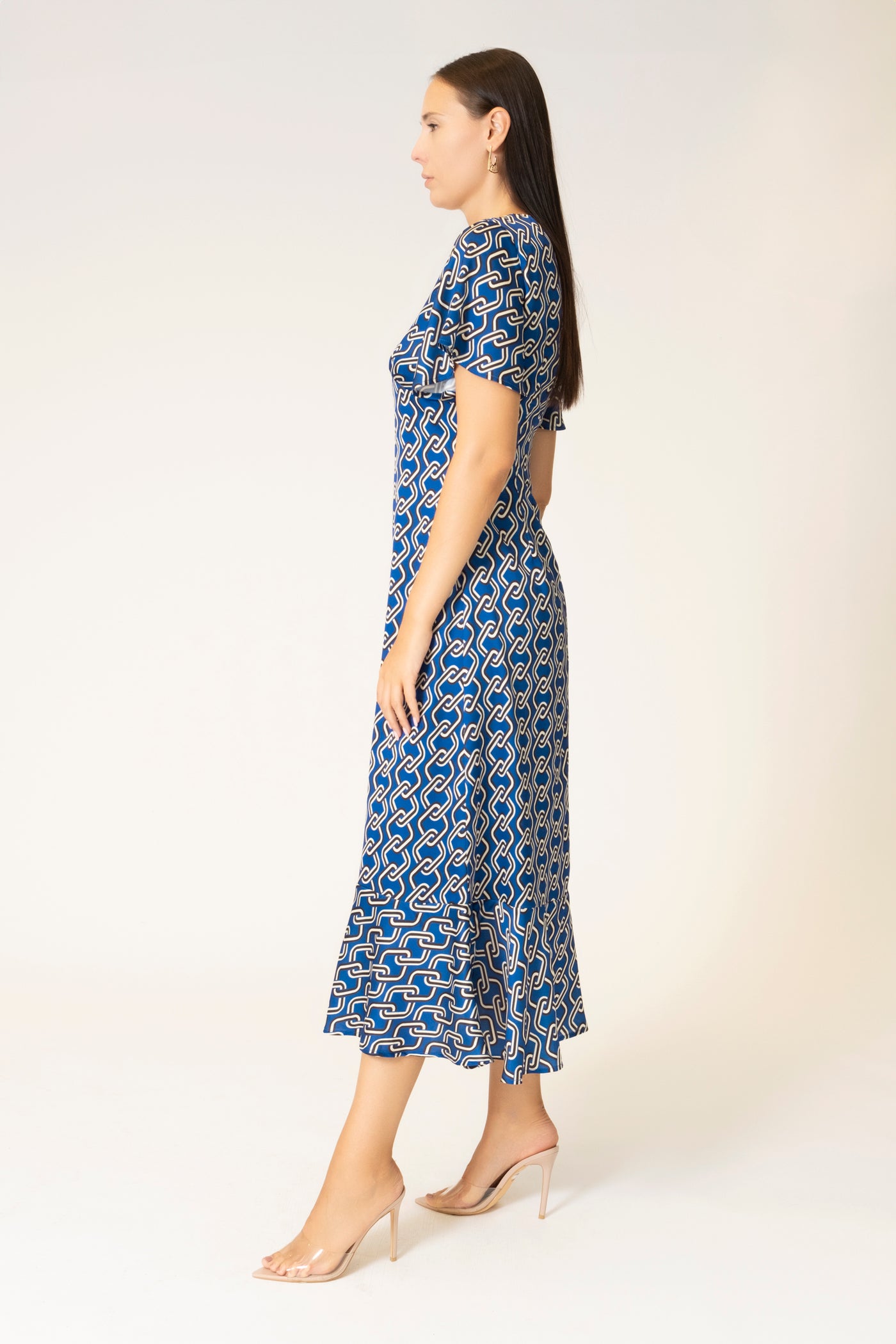 TRINA PRINT LONG DRESS