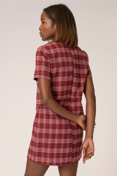 BRIE PLAID DRESS