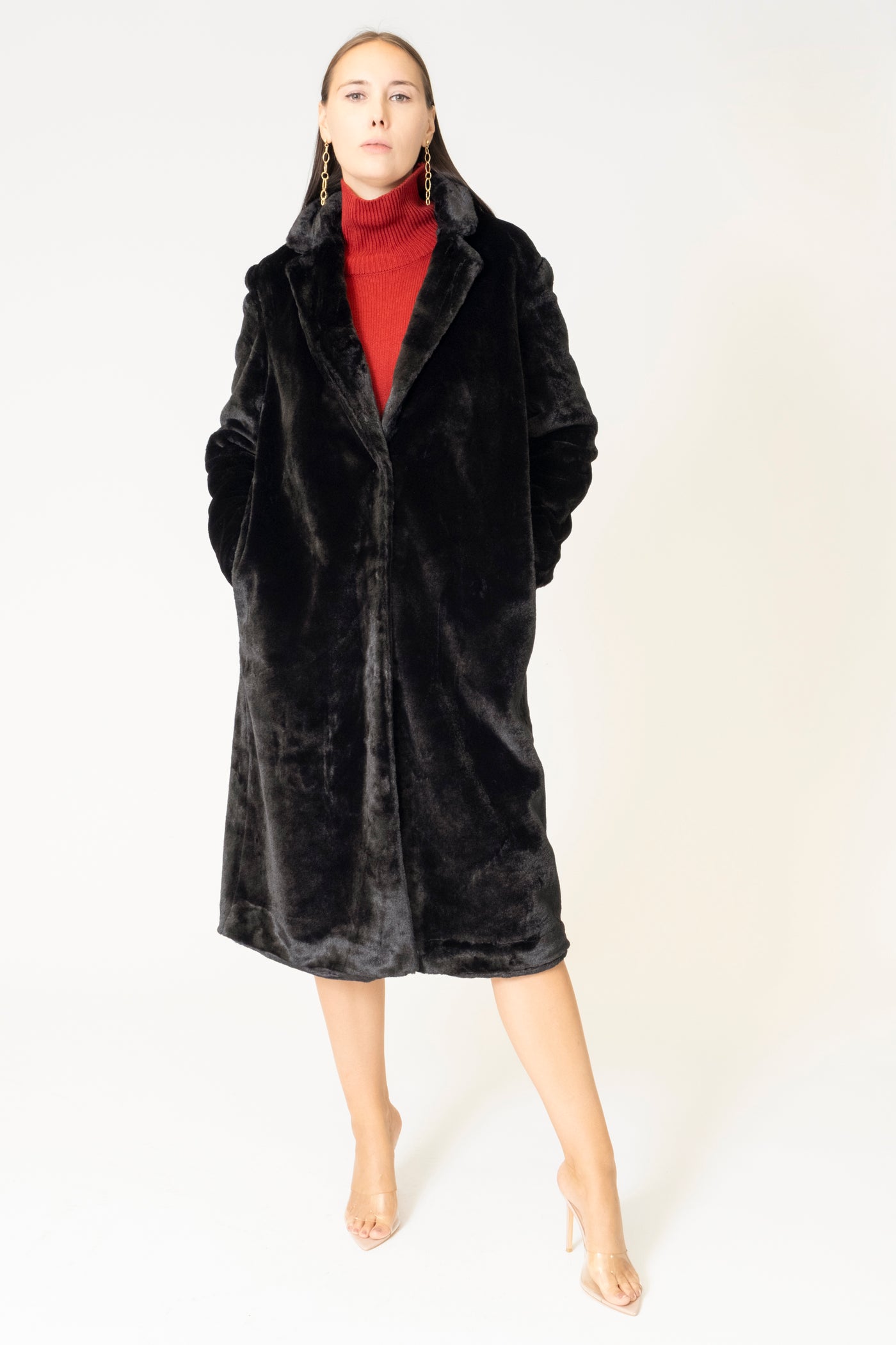 PATTY FAUX FUR COAT