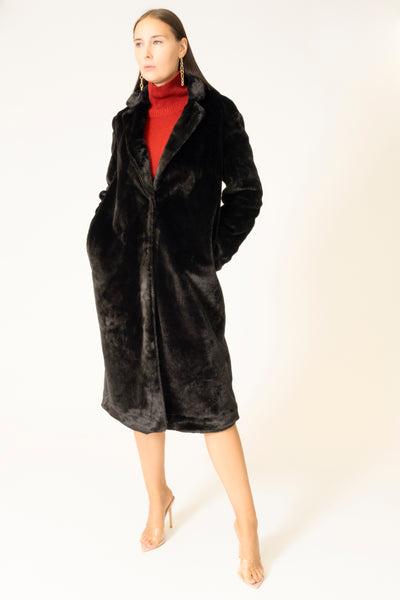 PATTY FAUX FUR COAT