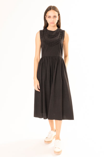 BRI BIB DRESS BLACK