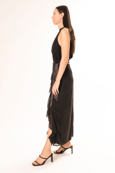 NADINE RUFFLE DRESS