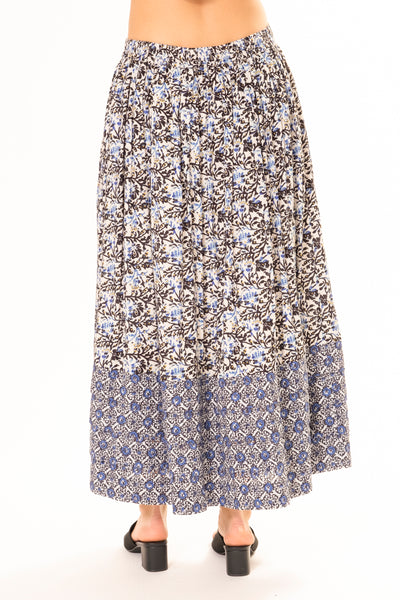 BLUE VINE SKIRT