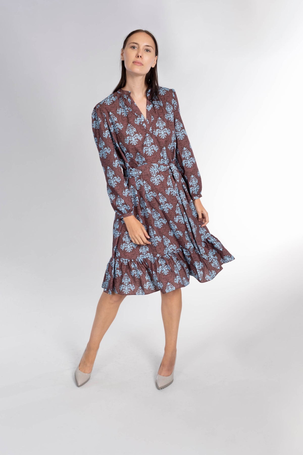 Zara robe online fleur